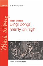 Ding! Dong! Merrily on High SATB choral sheet music cover